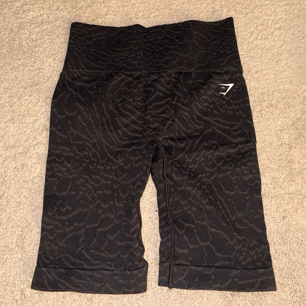 Gymshark Charcoal Textured Gym Shorts